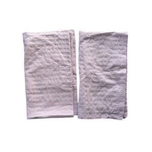 Docofil Portugal Made Pink Cotton Matelasse Textured Euro Pillow 41x23 Lot‎ of 2